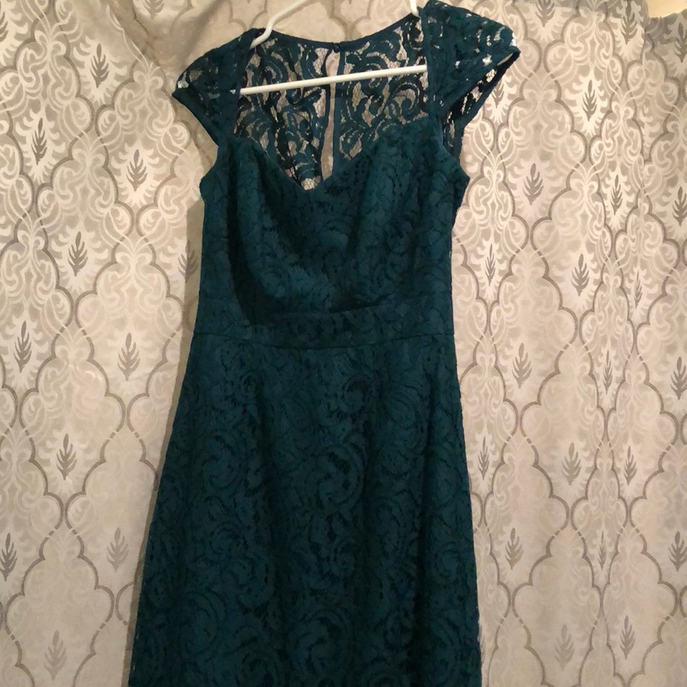 jCrew Tinsley lace cap sleeve dress